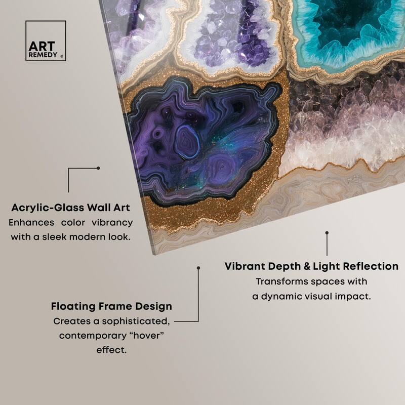 Mineral Multiverse Acrylic by Art Remedy, Ready to Hang