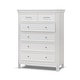 preview thumbnail 2 of 1, Finley 6 Drawer Dresser White