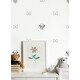 preview thumbnail 4 of 6, Disney Minnie Mouse Sweet Bows Black and White Peel and Stick Wallpaper - 216 x 20.50