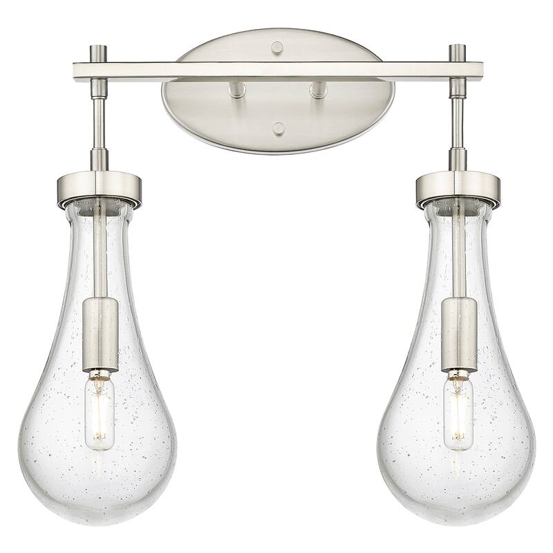 Innovations Lighting 451-2W-G451-5SDY Owego 2 Light 17" Wide Vanity - Satin Nickel