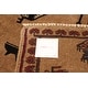 preview thumbnail 9 of 7, ECARPETGALLERY Hand-knotted Rare War Tan Wool Rug - 6'10 x 9'8