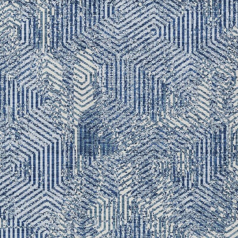 HomeRoots Geometric Transitional Rectangle Outdoor Rug