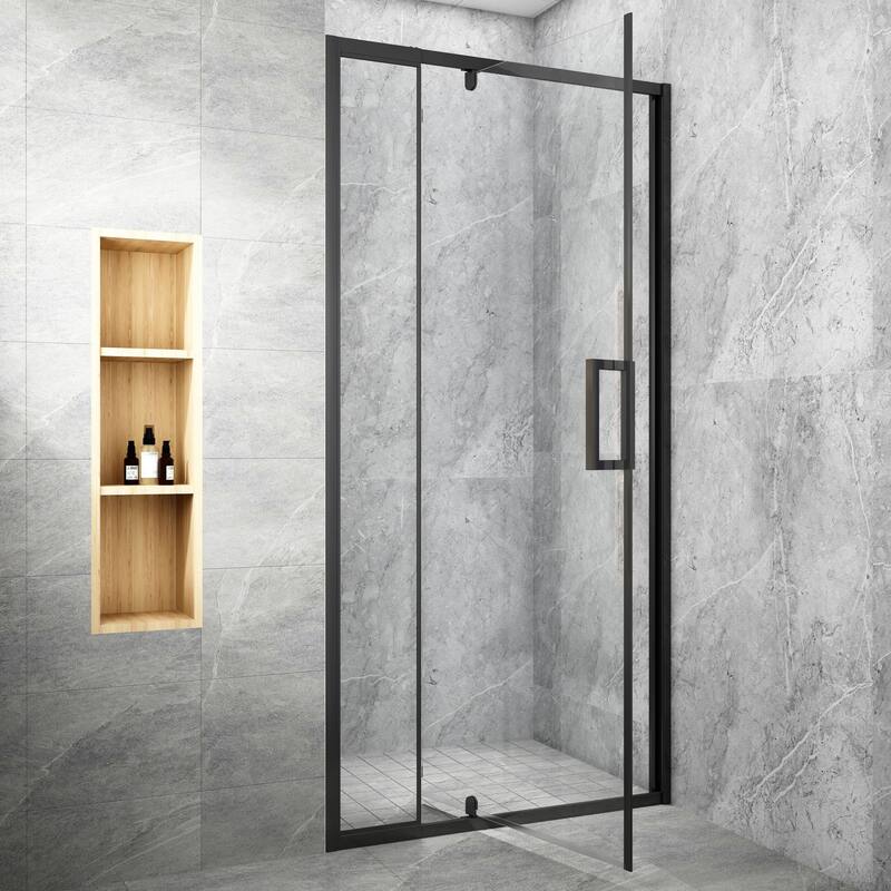 TOOLKISS Semi-frameless Pivot Shower Door