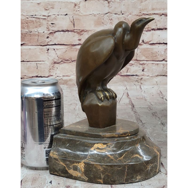 Hot Cast Bronze Abstract Modern Art Vulture Bird Sculpture Statue Figure