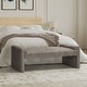 preview thumbnail 7 of 37, Roland Modern 58.5''W Upholstered Bedroom Bench by HULALA HOME