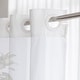 preview thumbnail 25 of 38, No Hook Geometric Tassels Shower Curtain with Snap-in Liner