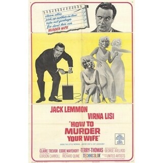 How To Murder Your Wife Movie Poster (11 X 17) Item Mov209123 - Bed