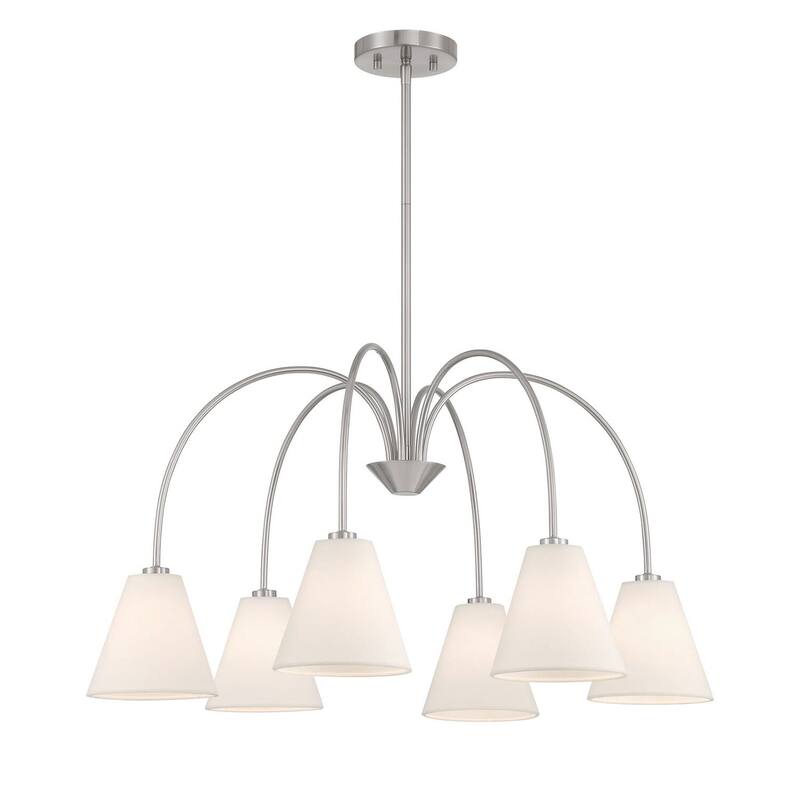 6-Light Chandelier By Trade Winds