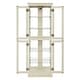 preview thumbnail 7 of 27, Lighted Tall Bookshelf Display Cabinet Curio Cabinet with Glass Door