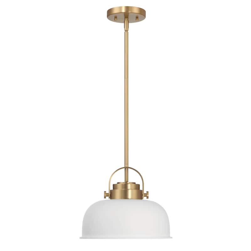 Arte Metal 2-Tone Ceiling Light - 12.0"L x 12.0"W x 9.5"H
