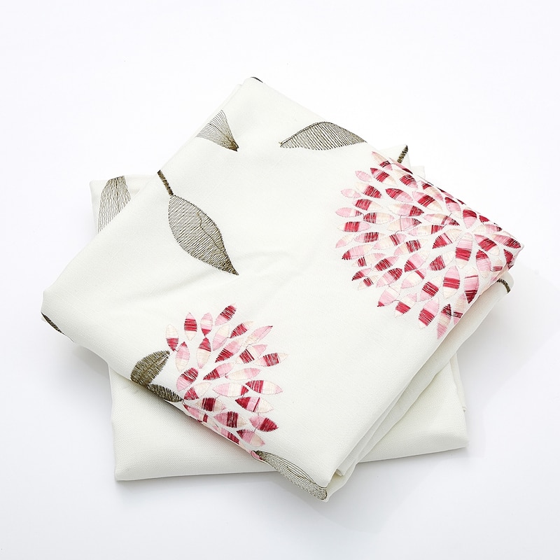 Canvas Pillow Shells with Sunflower Adornments (Set of 2), NO INSERT