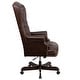 preview thumbnail 5 of 11, High Back Traditional Tufted LeatherSoft Executive Swivel Ergonomic Office Chair