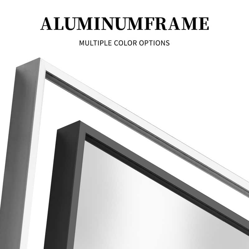 Full Length Free Standing Body Mirror Metal Framed Wall Mirror Large Floor Mirror