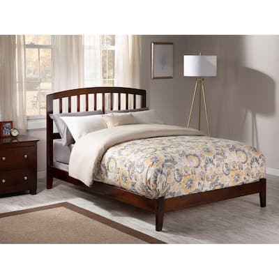 Richmond Full Foundation Bed Frame in Walnut