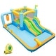 preview thumbnail 10 of 9, Costway Inflatable Water Slide Giant Kids Bounce House Park Splash - as pic shows - See Details