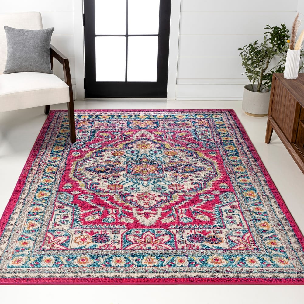JONATHAN Y Boho FLAIR Medallion Area Rug