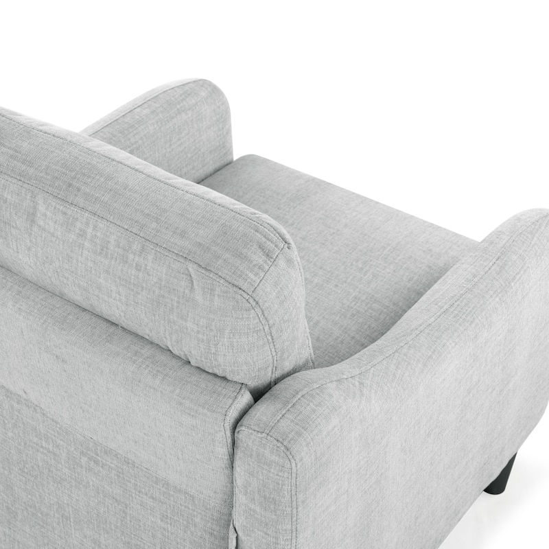 SAFAVIEH Couture Edalynn Modern Accent Chair - 32"W x 32"D x 34"H