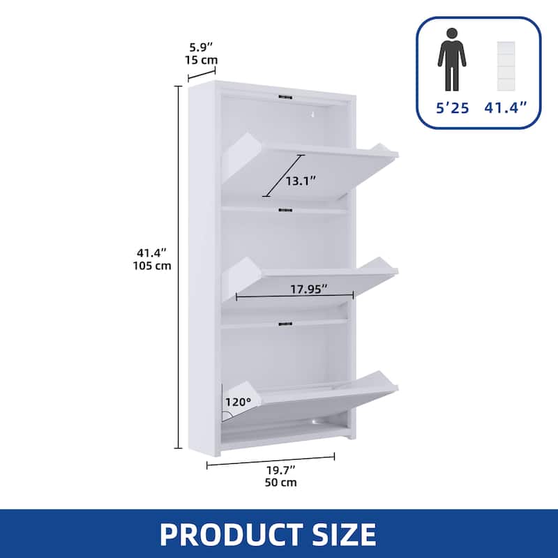 3-4Tier Shoe Rack Storage Organizer