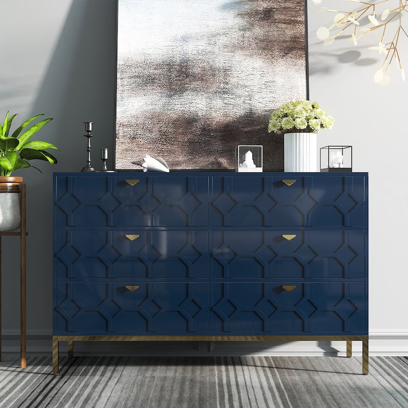 6 drawers cabinet