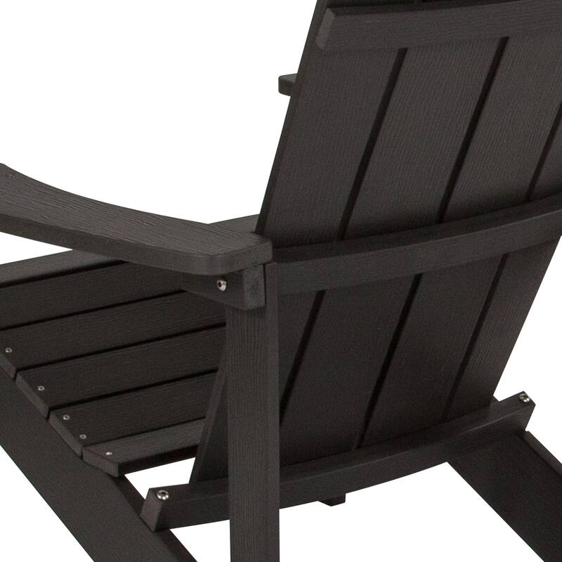 All-weather Poly Resin Wood Outdoor Adirondack Chair (Set of 4)