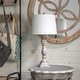 Ed Rustic Distressed Gray Table Lamp - 14