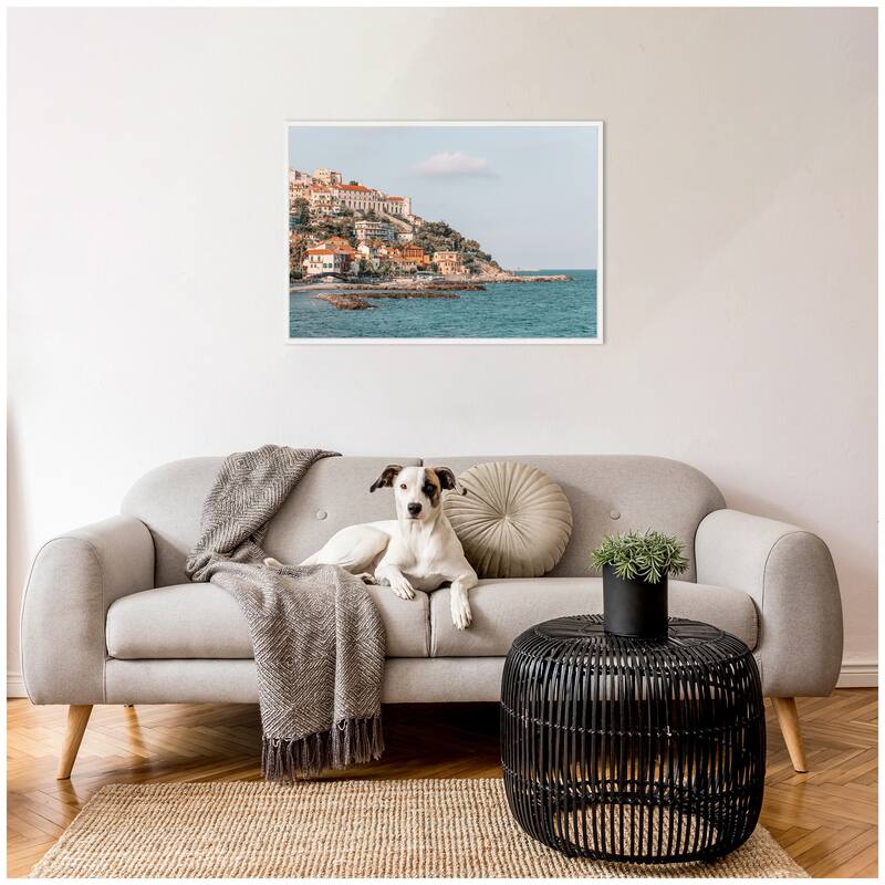 Kate and Laurel Sylvie Imperial Framed Canvas by Alicia Abla