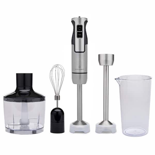 ChefWave 500W 9-Speed Immersion Blender with Various - On Sale - Bed Bath & Beyond - 32808042