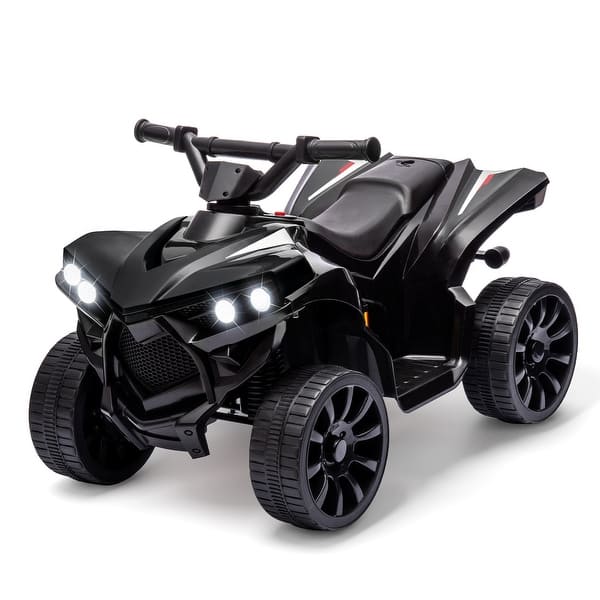 slide 2 of 35, Battery Powered Electric Vehicle Toy for Kids with LED Lights, Music Black