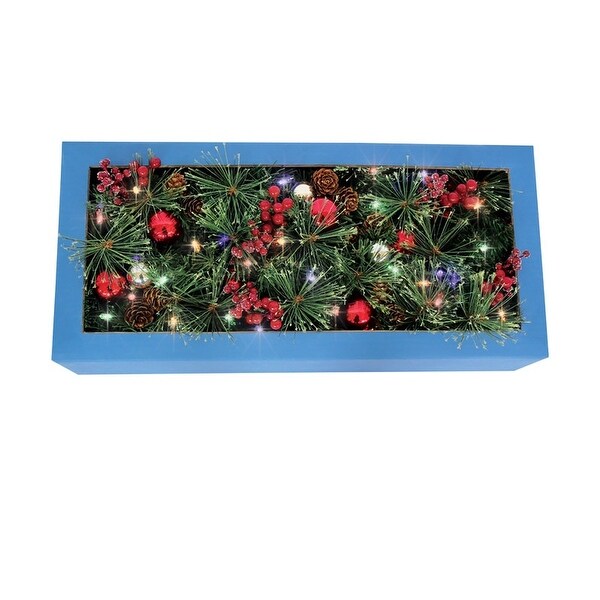 J J Seasonal Chl 5ptf7 612 Color Change Christmas Garland Green 12 X 6