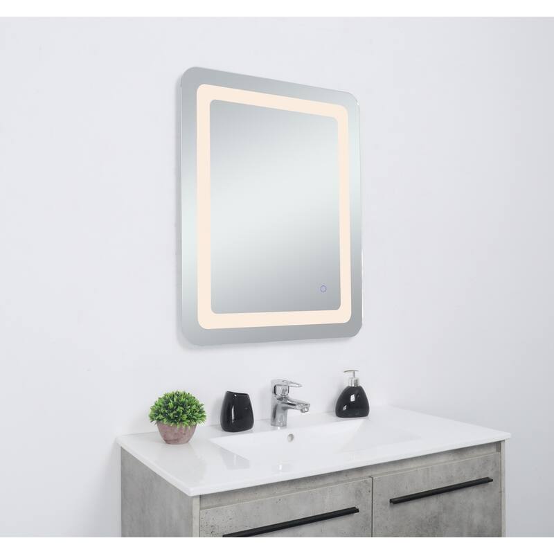 Indigo Home 20in x 30in soft edge LED mirror