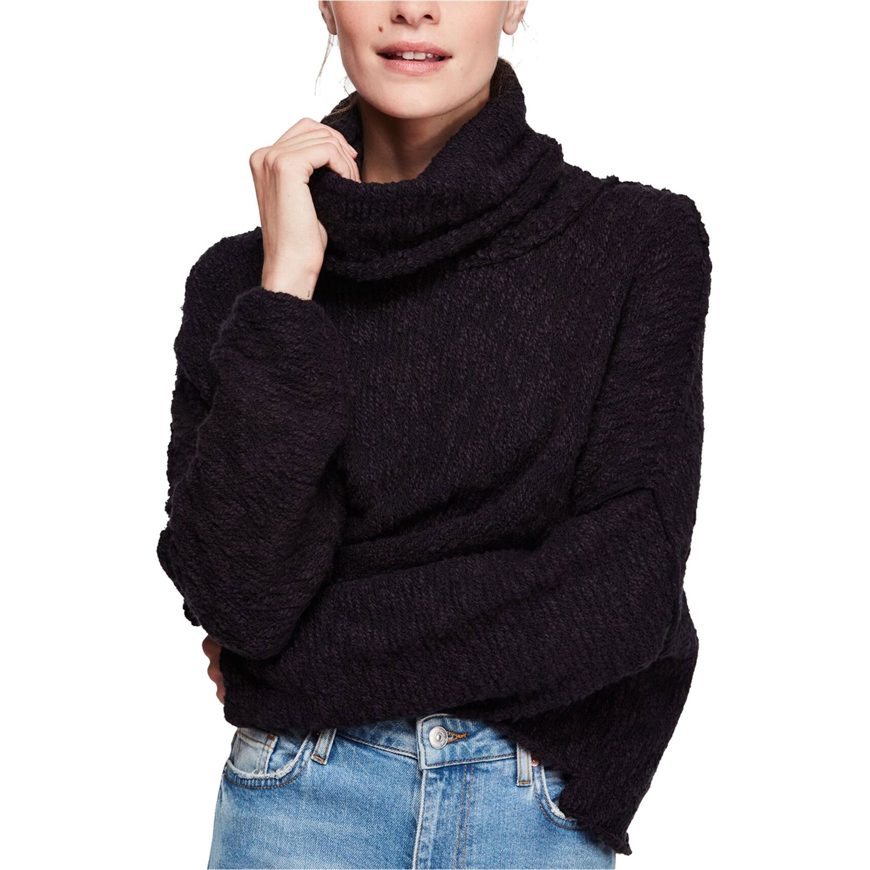 free people cowl neck sweater