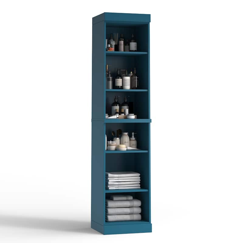 100% Solid Wood 16.5" Bathroom Cabinet with Optional Doors by Palace Imports