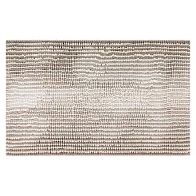 Quick Dry Absorbent Non Slip Chenille Bathroom Mat Cozy Shaggy Home Decor for Shower and Tub