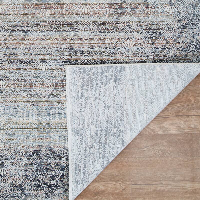Bridgeport Castel Beige-Black Area Rug