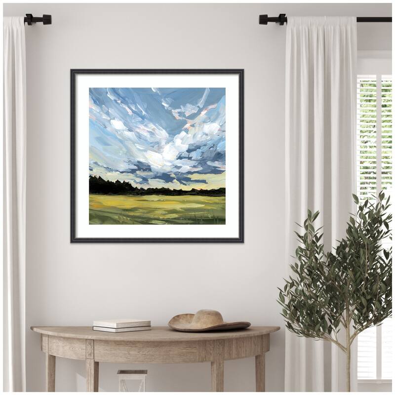 Kate and Laurel Framed Art Before The Storm by Emily Kenney