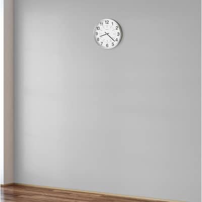Howard Miller Easton Classic, Modern, Transitional Wall Clock with Large Numbers, Reloj De Pared