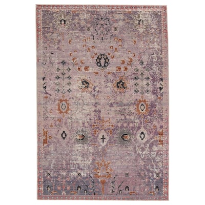 Elva Indoor/ Outdoor Oriental Area Rug