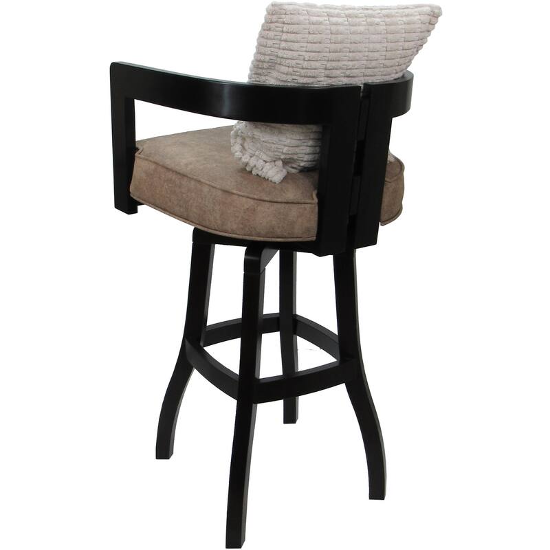 Swivel Wood Counter Bar or Extra Tall Stool - Kadir on S-Base - N/A