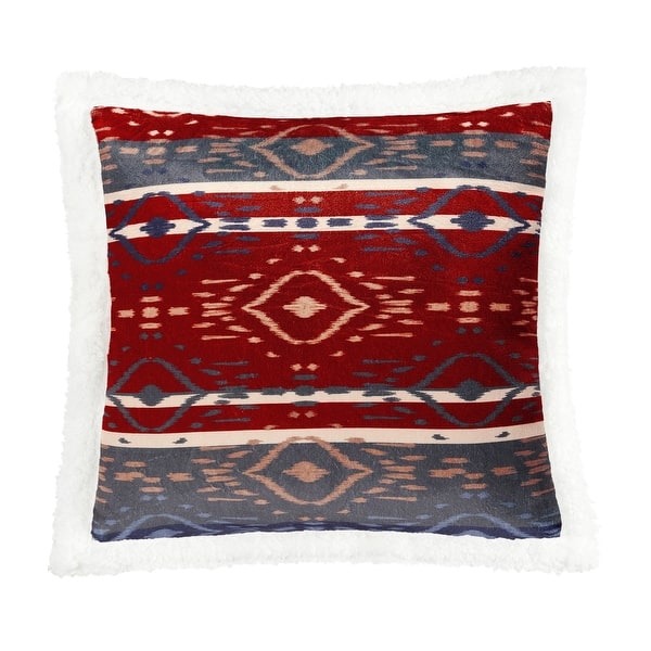 Indigo Hill by HiEnd Accents Home on the Range Aztec Campfire Sherpa ...