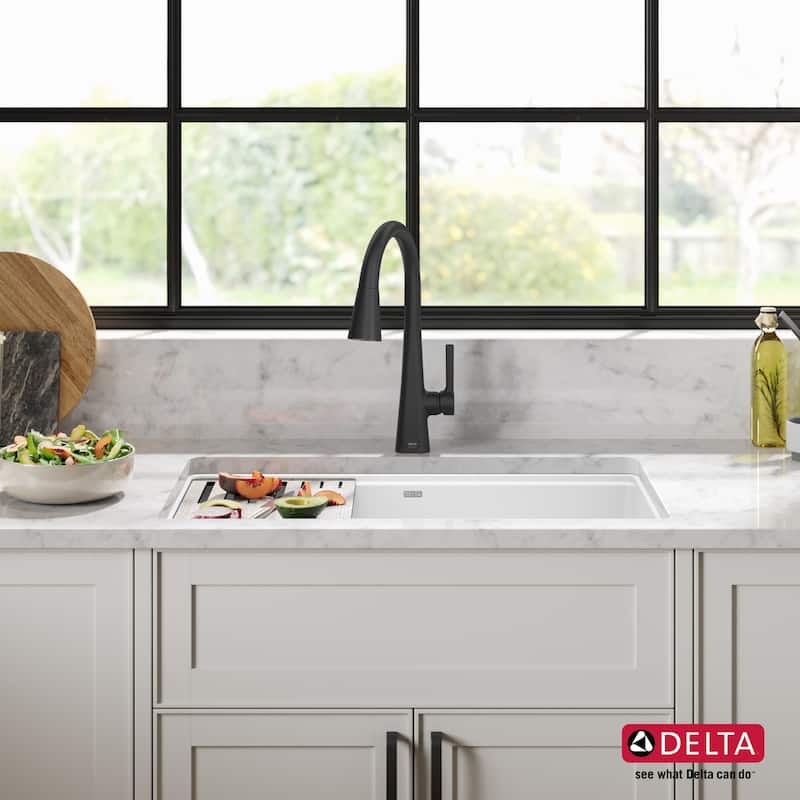 Delta 75B933-30S Everest 30” Workstation Kitchen Sink Undermount