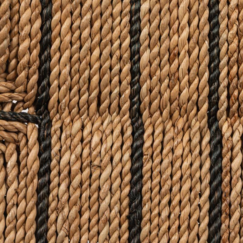 Willowbrook Solid Wood and Natural Woven Seagrass Rope Dining Chair (Set of 2)