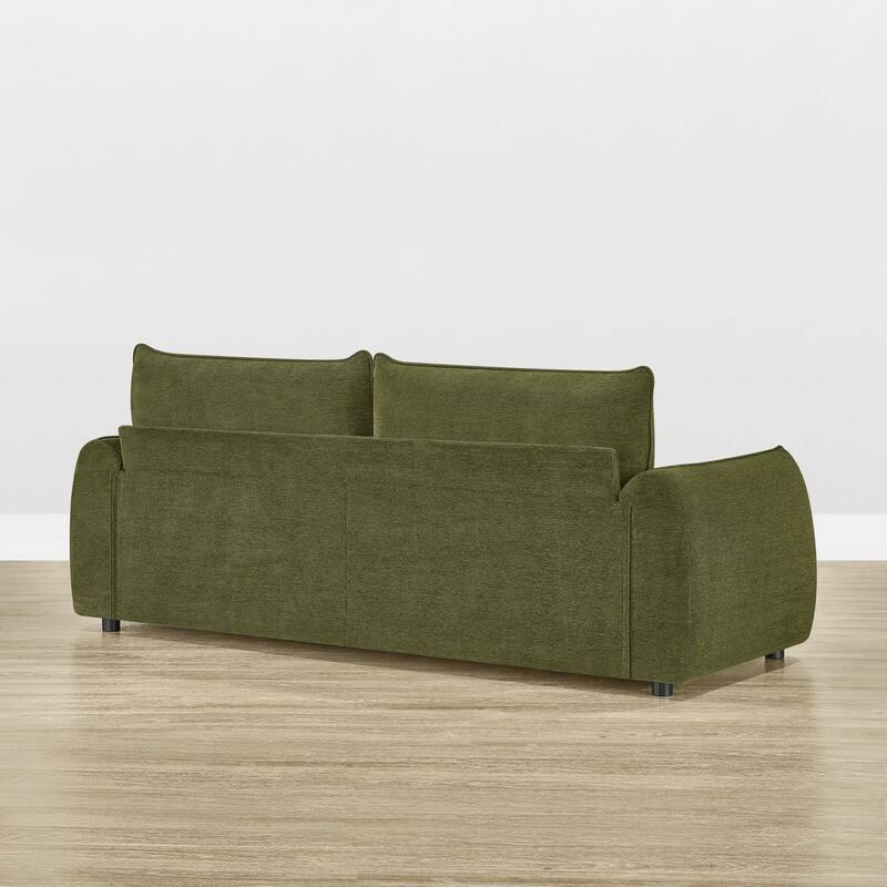 Spruce & Spring 2 Seat High Back Loveseat Sofa for Living Room