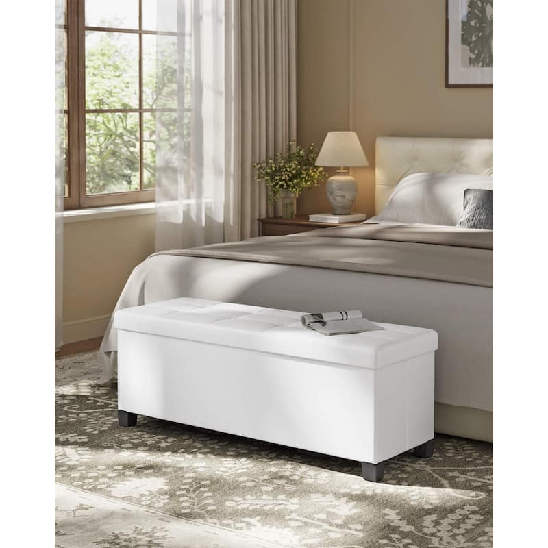 Storage Ottoman with Legs, 30 Gal. (112 L)