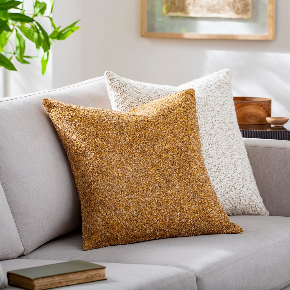 Keely Modern & Contemporary Solid Color Accent Pillow