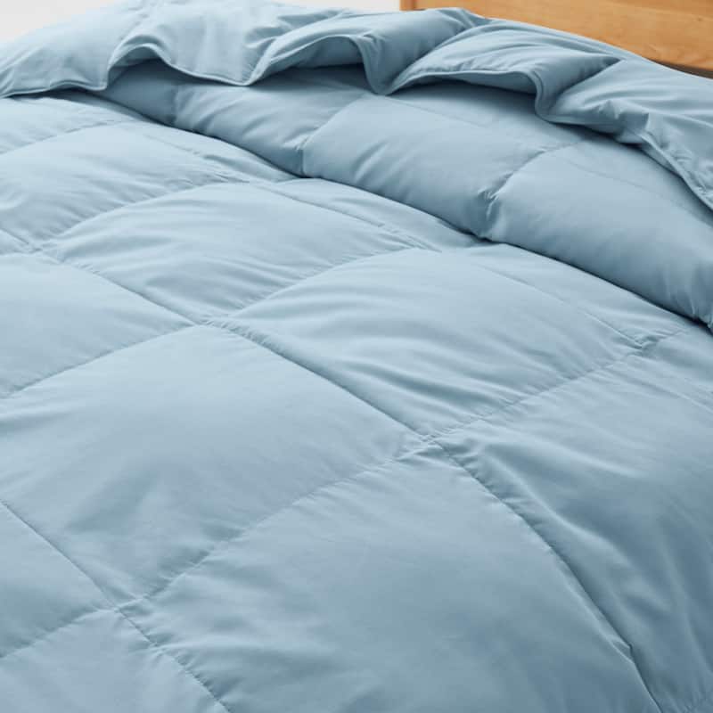 All Season & Lightweight Ultra Soft 360 TC White Goose Down Duvet Comforter