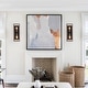 preview thumbnail 10 of 8, 2-Light Black/Wood Tone Dimmable Rustic Farmhouse Wall Sconce - 20"H x 7"W x 5"D - 7 in. W