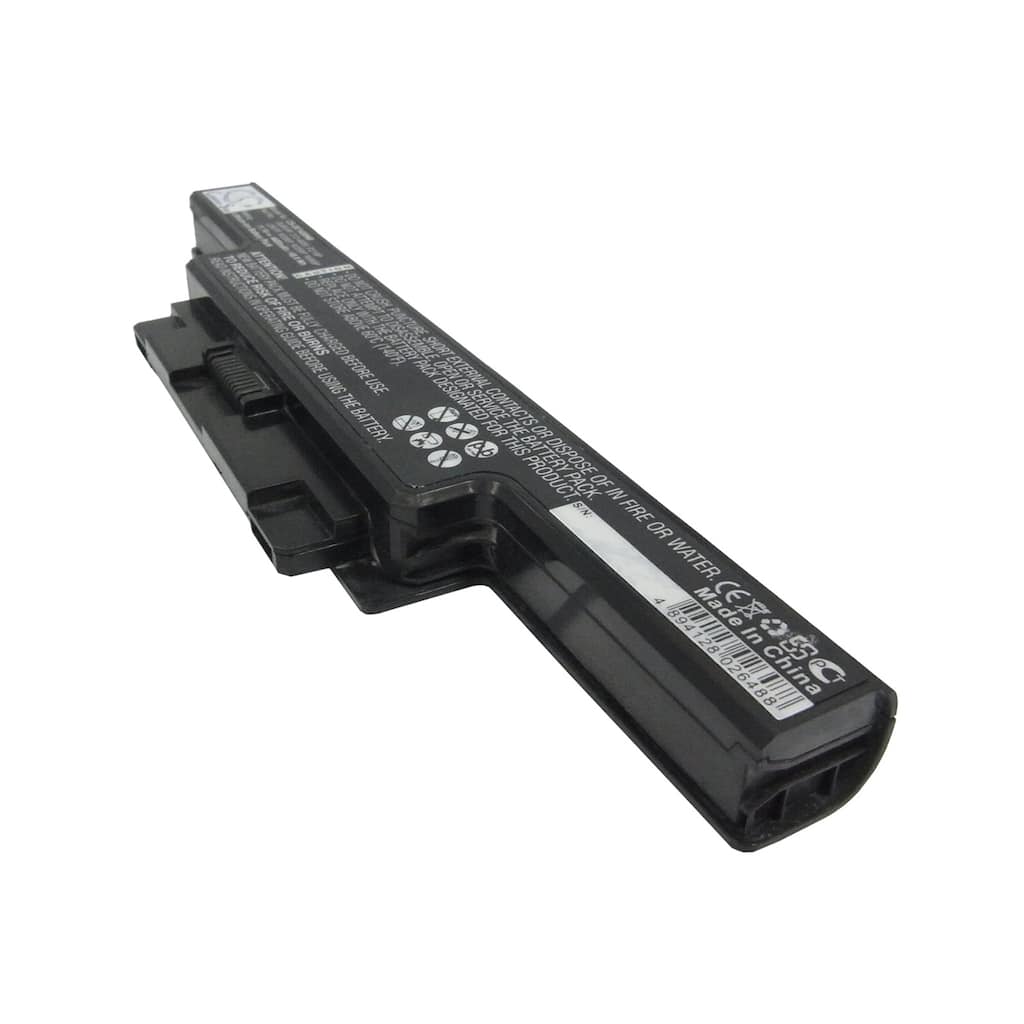 Battery for DELL Studio 1450 1457 0U600P 312-4009 N998P P219P U597P W356P W358P - Black