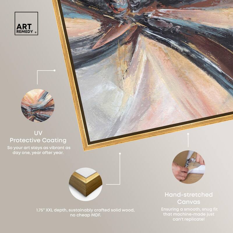 Desert Roads Canvas by Art Remedy