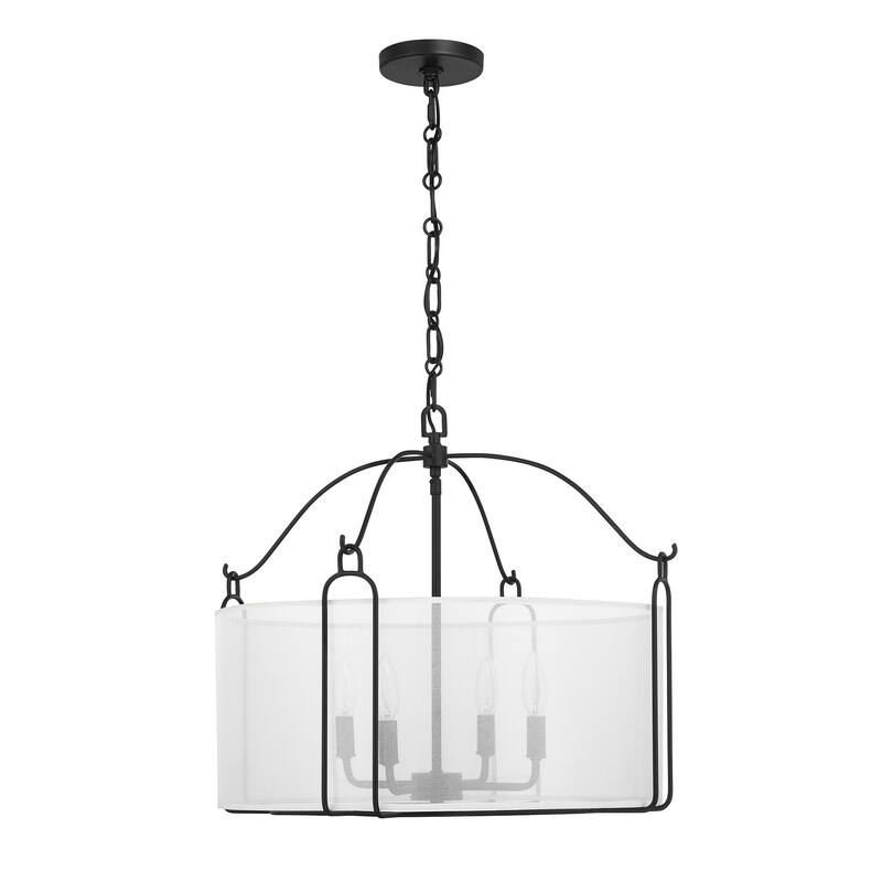 Savoy House 7-1693-4 Ashlay 4 Light 22" Wide Candle Style Chandelier