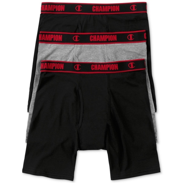 champion men's underwear boxer briefs